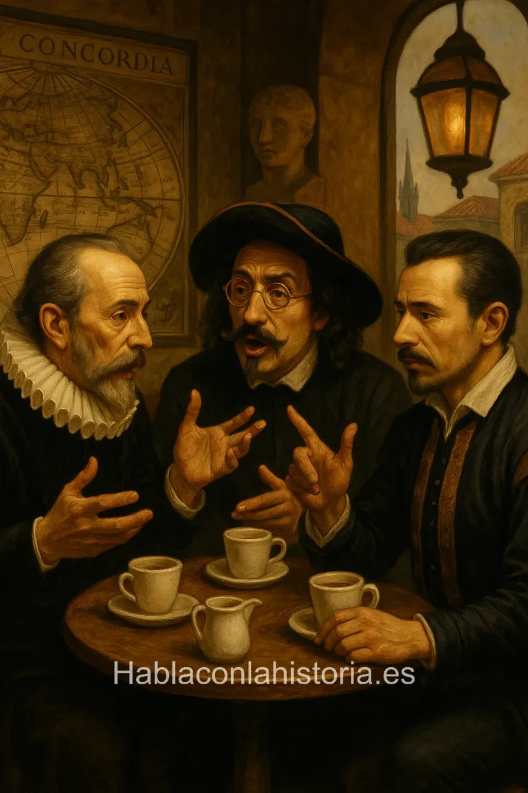 Miguel de Cervantes, Quevedo y Lope de Vega