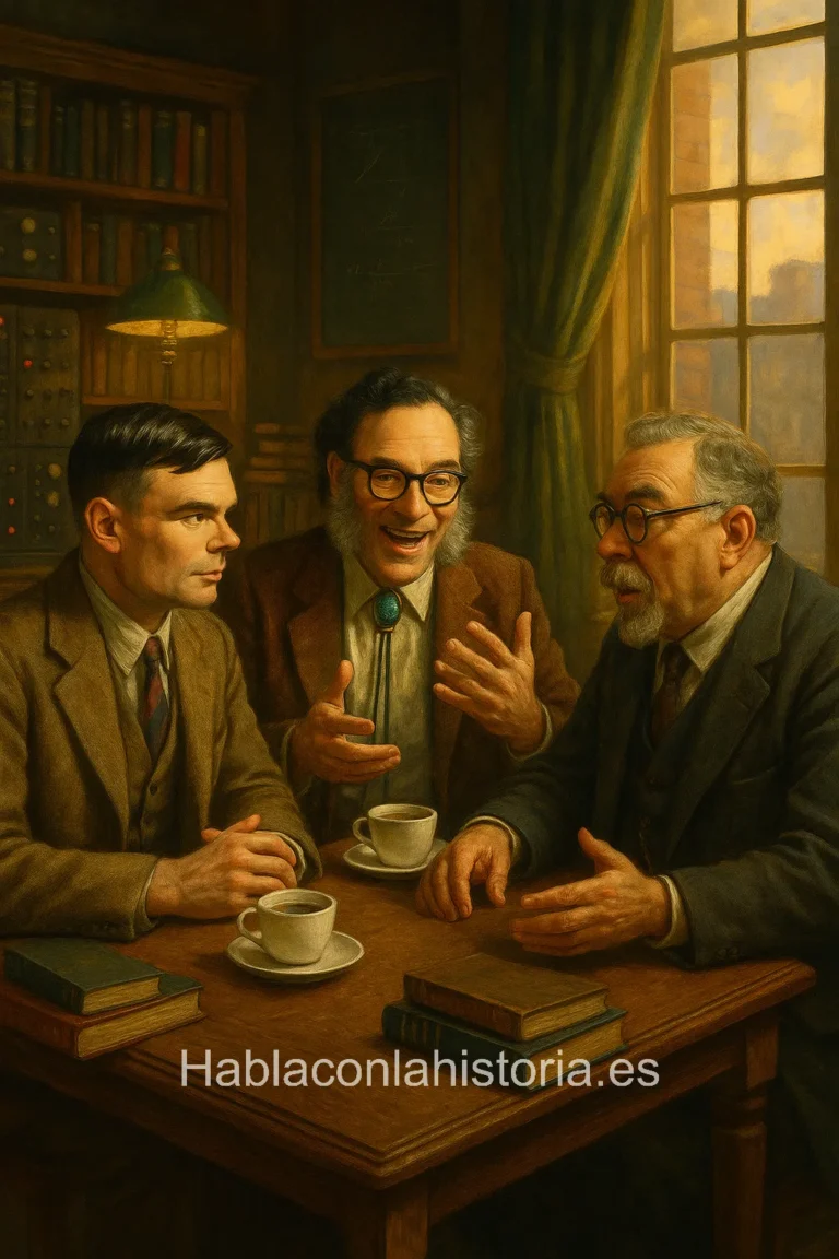 Alan Turing, Isaac Asimov y Norbert Wiener