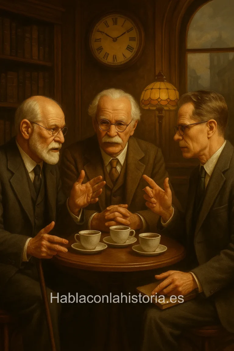 Sigmund Freud, Carl Jung y B.F