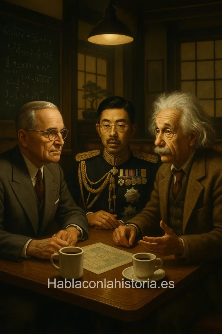 Debate-IA-Einstein-Truman-Hirohito